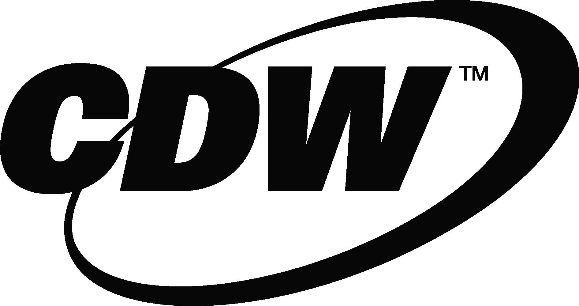 CDW Computer Centers Black Logo Vector Logo